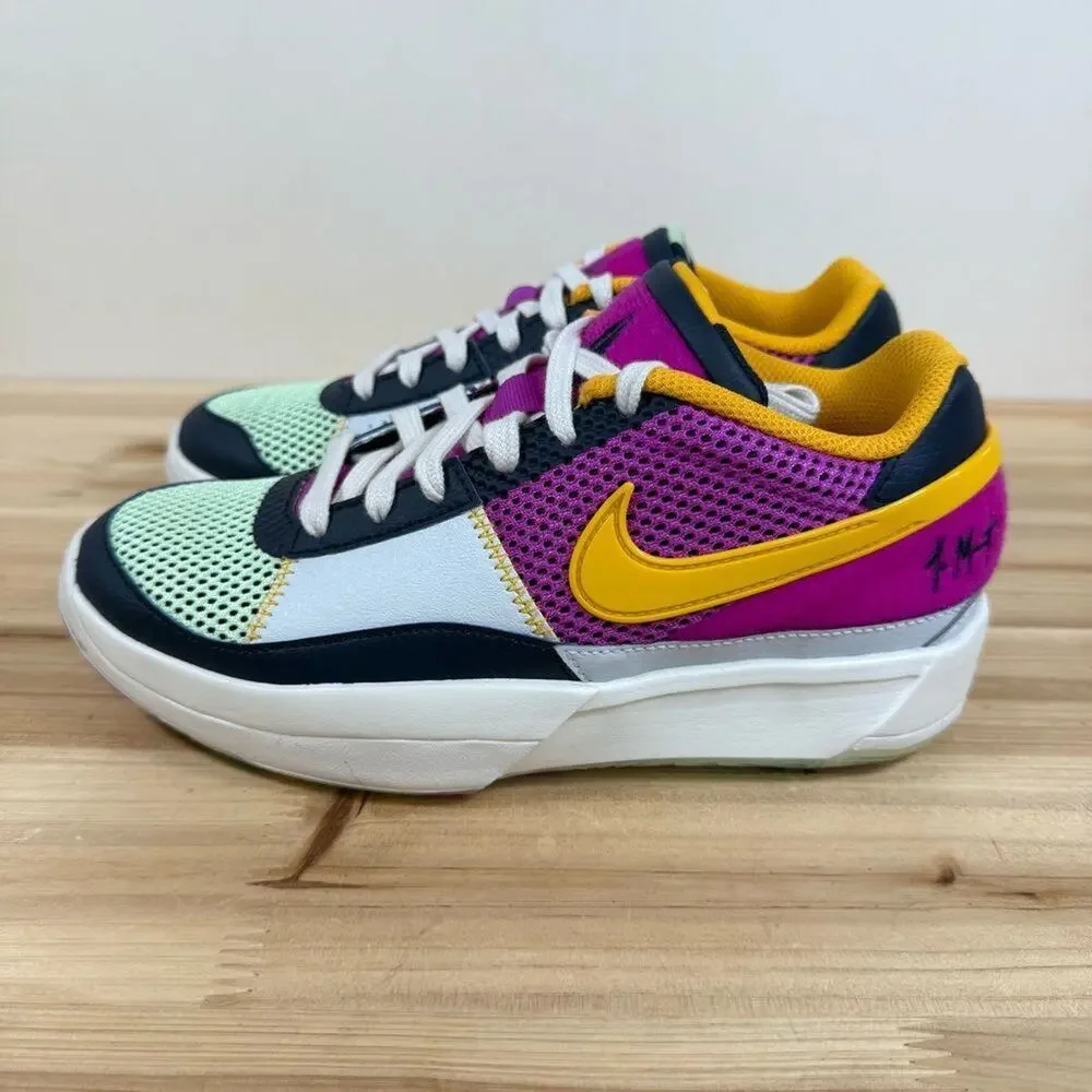 Nike JA 1 SE Camp Ja GS youth 5Y basketball sneakers university gold obsidian